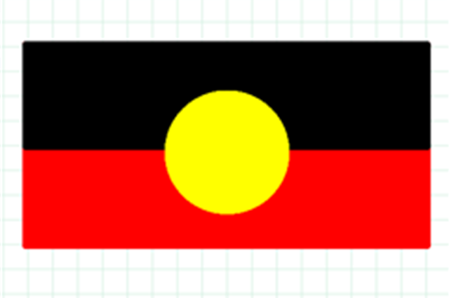 image of Australian Aboriginal Flag