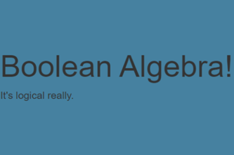 Boolean Algebra Tutorial Thumbnail