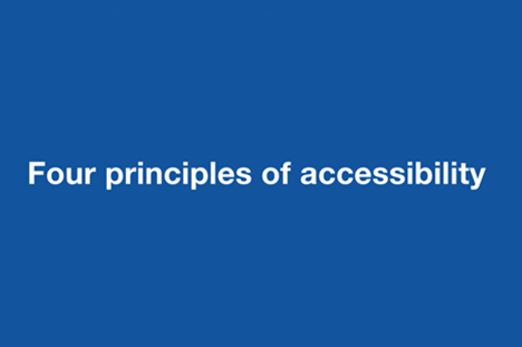 Pour The 4 Principles Of Accessibility Thumbnail