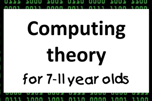 Computing theory for 7–11 year oldsImage