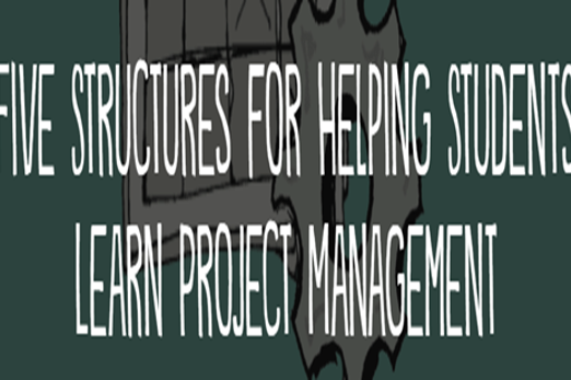 Five structures for helping students learn project management Image