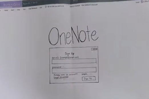 User paper prototyping to redesign Microsoft Office 365 appsImage