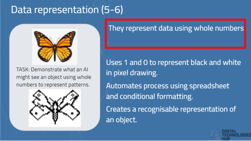 Data representation (5-6) teacher assessment example