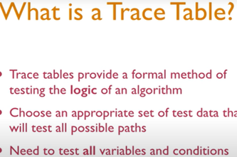 Trace Tables Thumbnail
