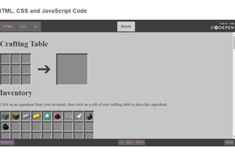 Minecraft Crafting Table Thumbnail